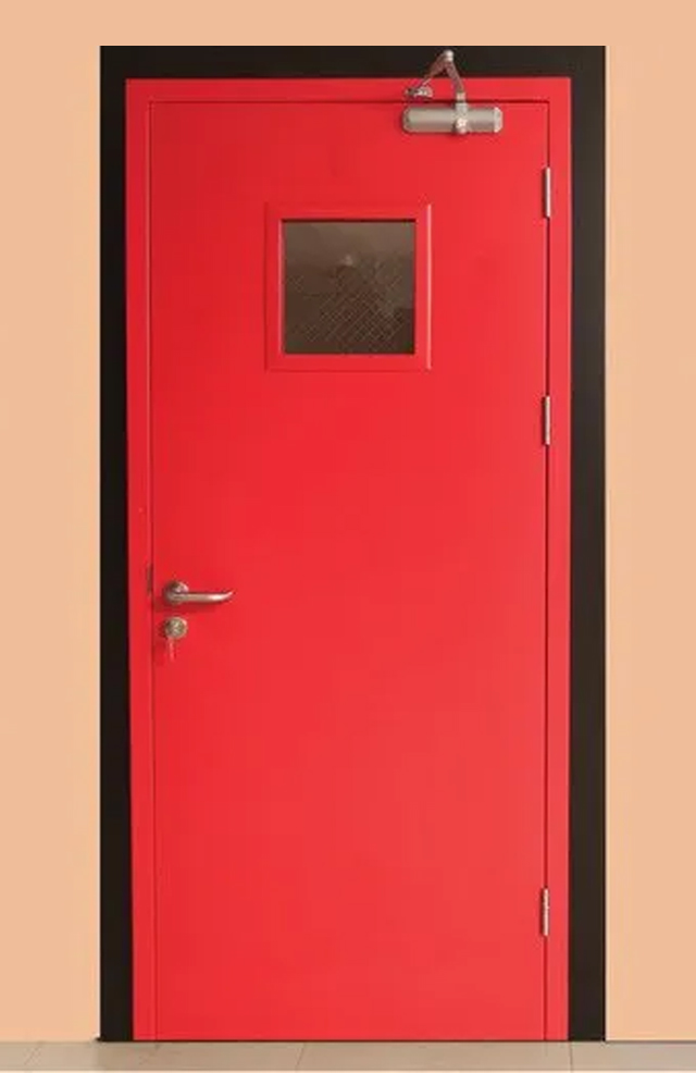 Metal doors